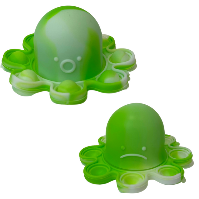 Reversible Octopus Pop It Keyring