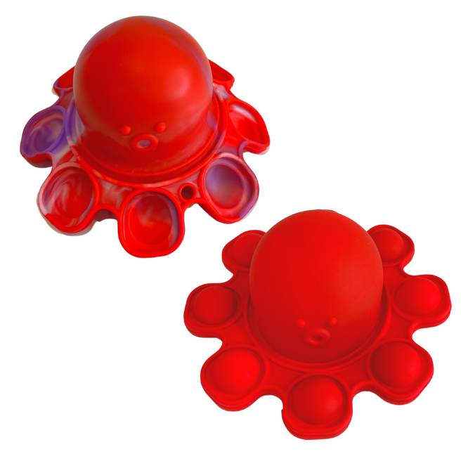 Reversible Octopus Pop It Keyring