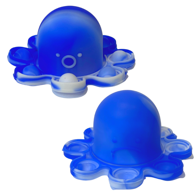Reversible Octopus Pop It Keyring